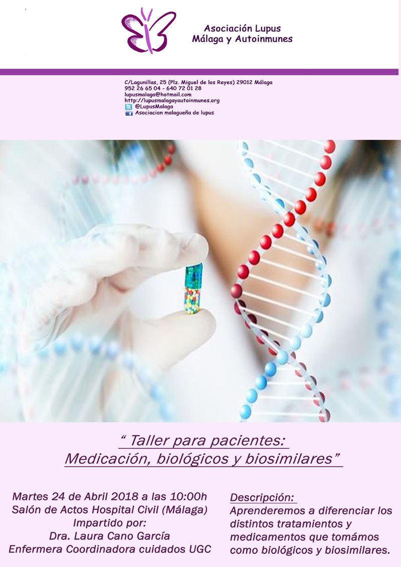 “Taller para pacientes sobre biológicos y biosimilares”