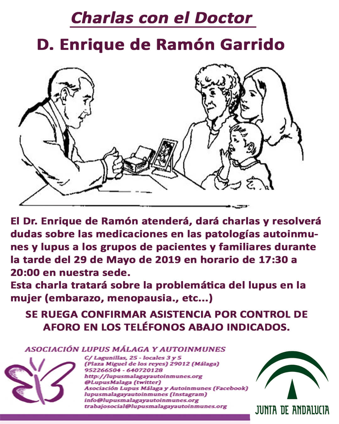 Charlas con el Dr. Enrique de Ramón