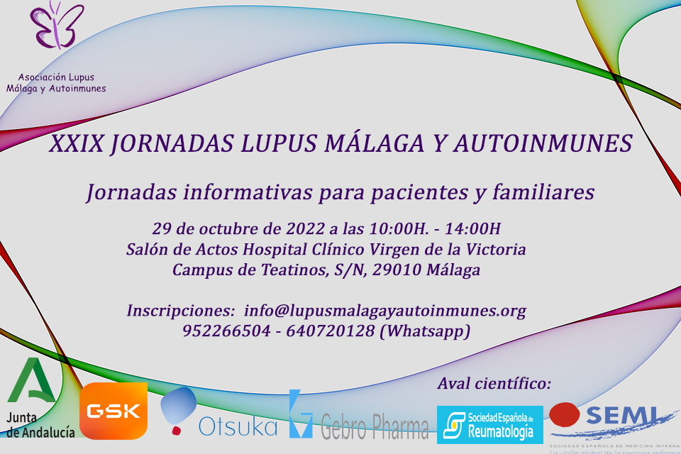 XXIX Jornadas Lupus Málaga y Autoinmunes